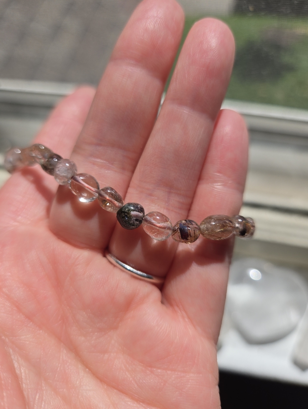 Mixed Rutile Bracelet - Picture 6 of 8